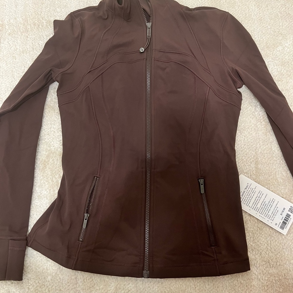 Lululemon define jacket, size 10